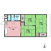 ひまわりマンションの間取り画像