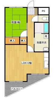 メゾンド妻ヶ丘の間取り画像