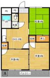 シーズンズ早鈴の間取り画像