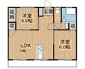 コーポラスパークの間取り画像