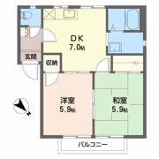 メゾンカトルフィーユの間取り画像
