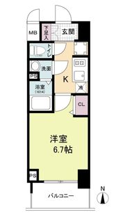 ArtizA淡路の間取り画像