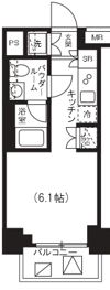 プレミアムキューブ横浜の間取り画像