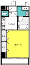 S-FORT神戸小河通の間取り画像