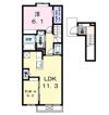 アルドールⅠの間取り画像