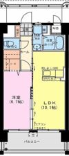 サンライズコートの間取り画像