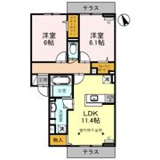 AR環水（アクアレイディアント）の間取り画像