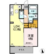 BONHEUR（ボナール） Aの間取り画像