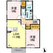 山翡翠の杜 ⅠⅡⅢの間取り画像