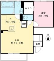 アムールの間取り画像