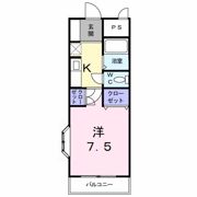 フローラル備前掘の間取り画像