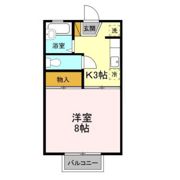 ライトハウス ⅠⅡの間取り画像