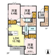 グラン エールの間取り画像