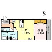 シャルムAの間取り画像