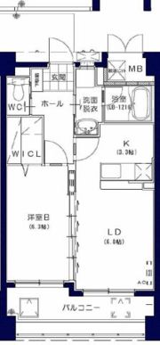 Y’s CourtIIの間取り画像