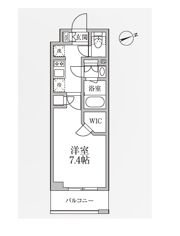 レジディア新御徒町Ⅱの間取り画像