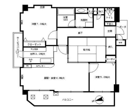 間取図