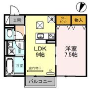 オステンハイツ東石切の間取り画像