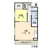 カーサあくら通りの間取り画像