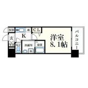 プレサンス名古屋STATIONサティナの間取り画像
