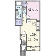 ハルメゾン αの間取り画像