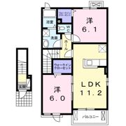 ラフレシール I＆Kの間取り画像