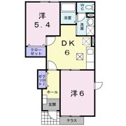 ベルクノア Gの間取り画像
