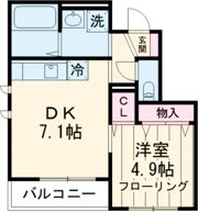 メゾン ドゥ モモの間取り画像