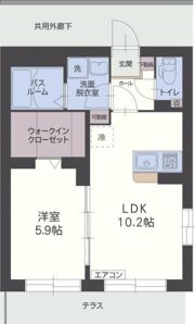 アヴァンティ大宮の間取り画像