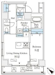オーパスレジデンス南青山の間取り画像