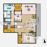トリシア磯原の間取り画像