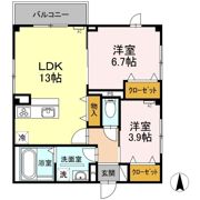 ヴェルム東別院の間取り画像