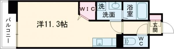 サムティ呉服レジデンスの間取り画像