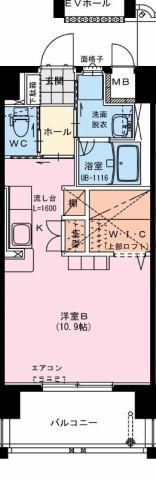 アクア広島の間取り画像