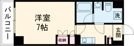 SEA FLATの間取り画像