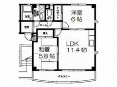 タウニー南斗の間取り画像