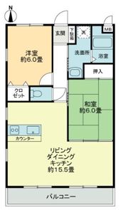 フォブール太田南の間取り画像