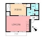 スウィートホーンAの間取り画像