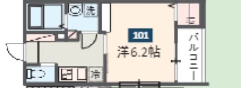 MELDIA大和田Ⅳ（メルディア大和田Ⅳ）の間取り画像