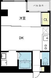 BELLTREE三宮ANNEXの間取り画像