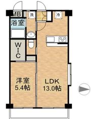 GLENDIA CREVE Ⅲの間取り画像