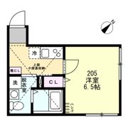 ベイルーム川崎大師橋の間取り画像