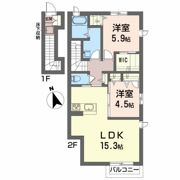 シャーメゾンルシエルの間取り画像