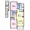 ホマルヴィラ Aの間取り画像