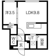 SERAM北9条(セラムキタ9ジョウ)の間取り画像