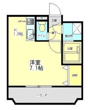 ユーミーマンション加藤A棟の間取り画像
