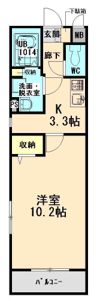 シャトーヴェールの間取り画像
