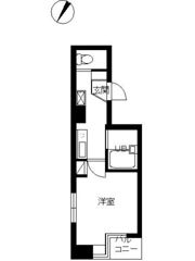 スカイコート池袋東口の間取り画像