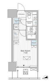 パークアクシス市川の間取り画像