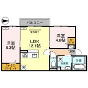 アニエスの間取り画像